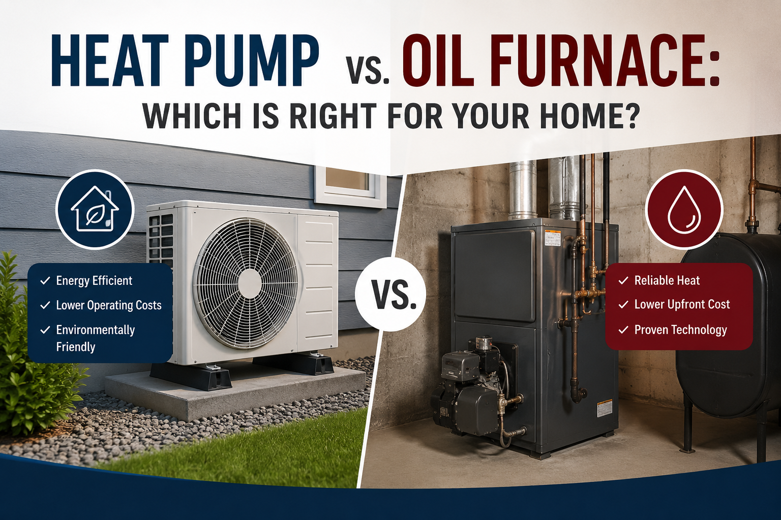 Heat Pump vs. Oil Furnace